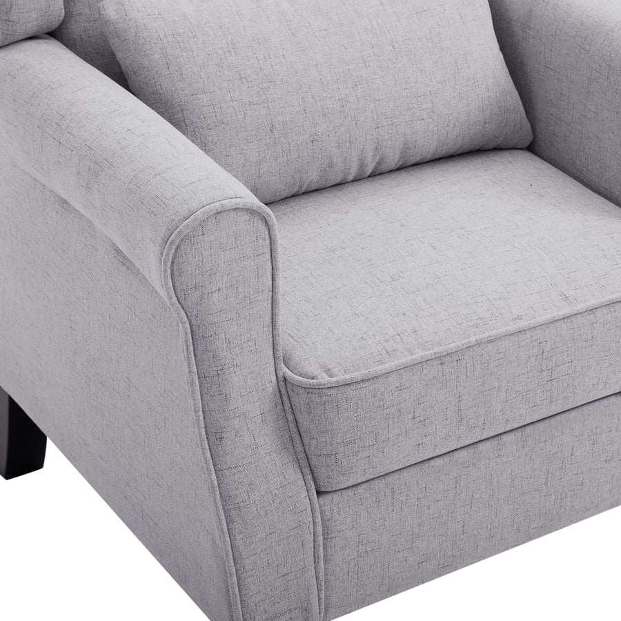 Fauteuil Stof Lichtgrijs
