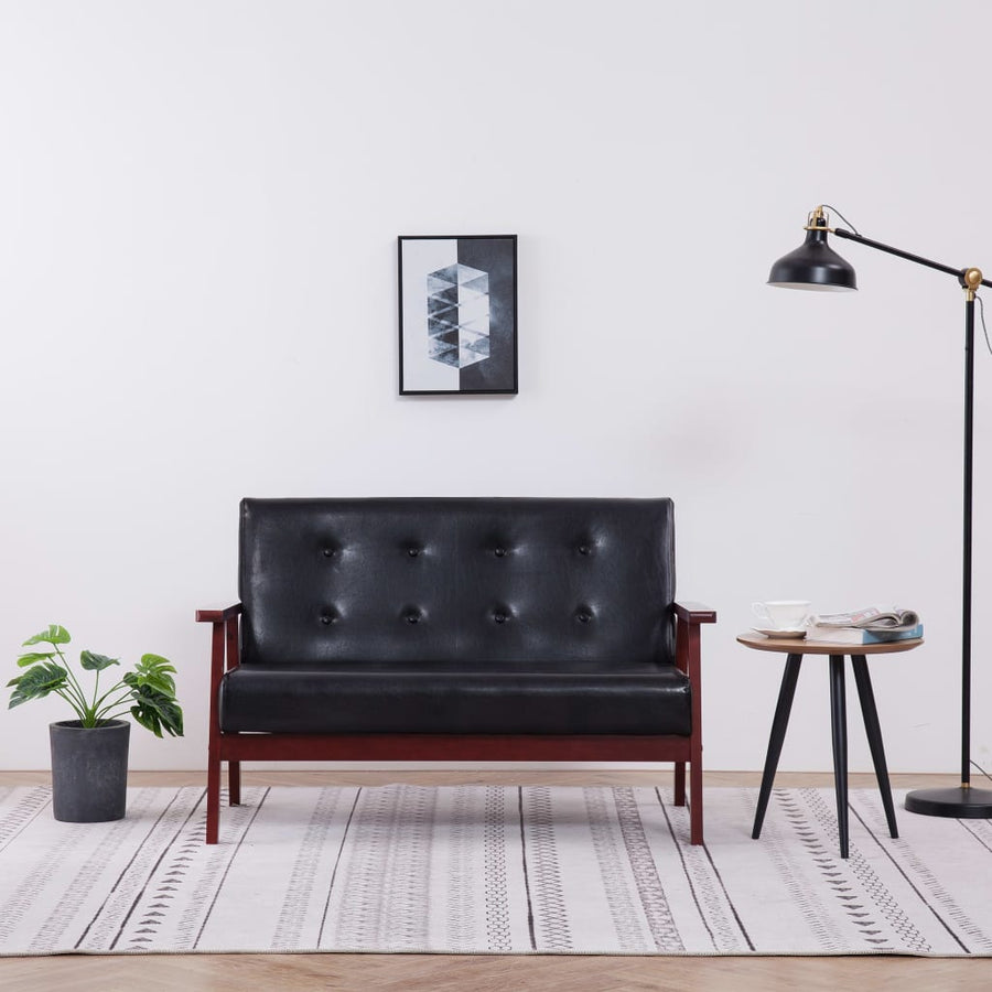 Kunstleer Tweezitsbank