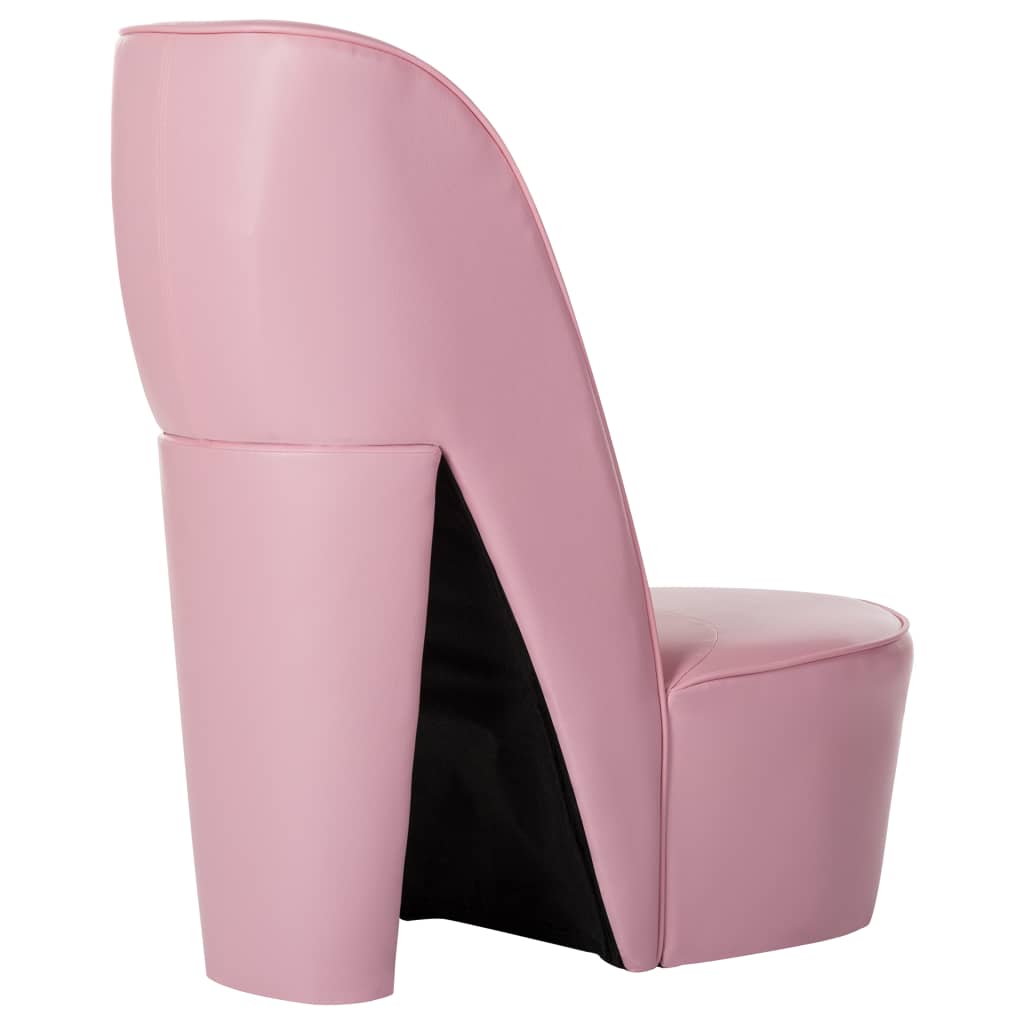 Hakstoel Kunstleer Roze