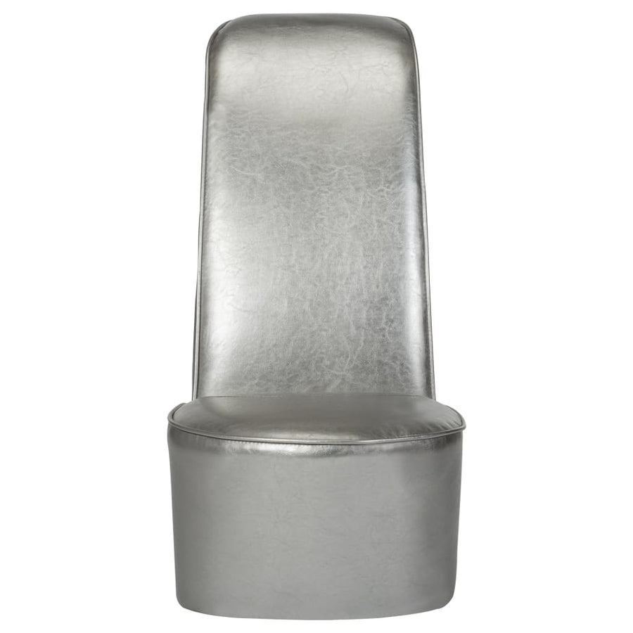 Hakstoel Kunstleer Kleurig Zilver