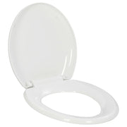 Toiletbril soft-close quick-release wit 45.5x37.5 cm