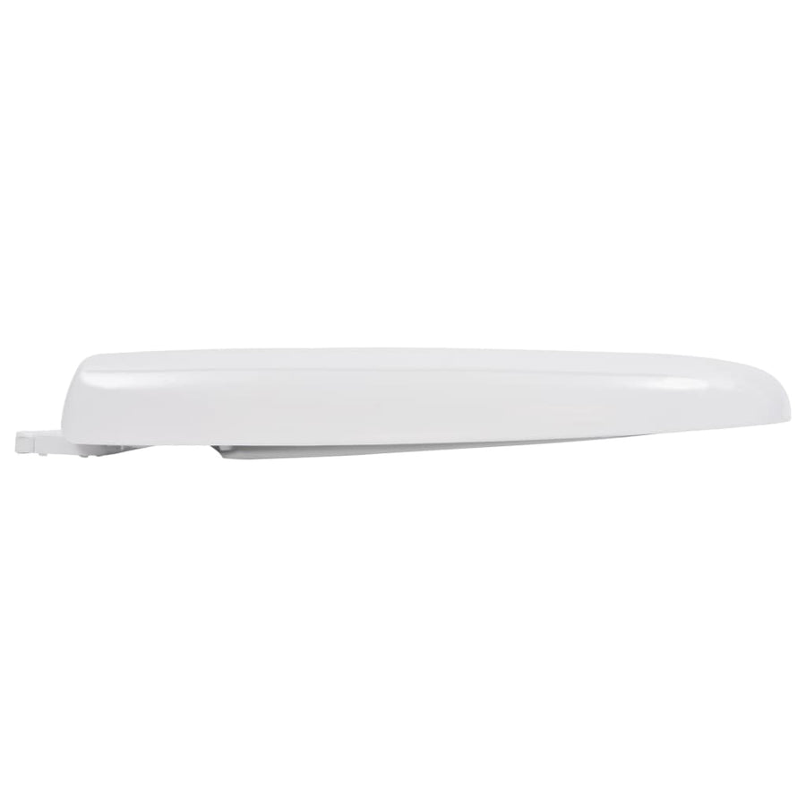 Toiletbril Soft-Close Met Quick-Release Ontwerp 45.5 x 37.5 cm Wit