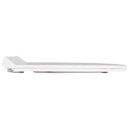 Toiletbril soft-close met quick-release ontwerp wit 46 x 36.5 cm(110 - 170 mm) Wit