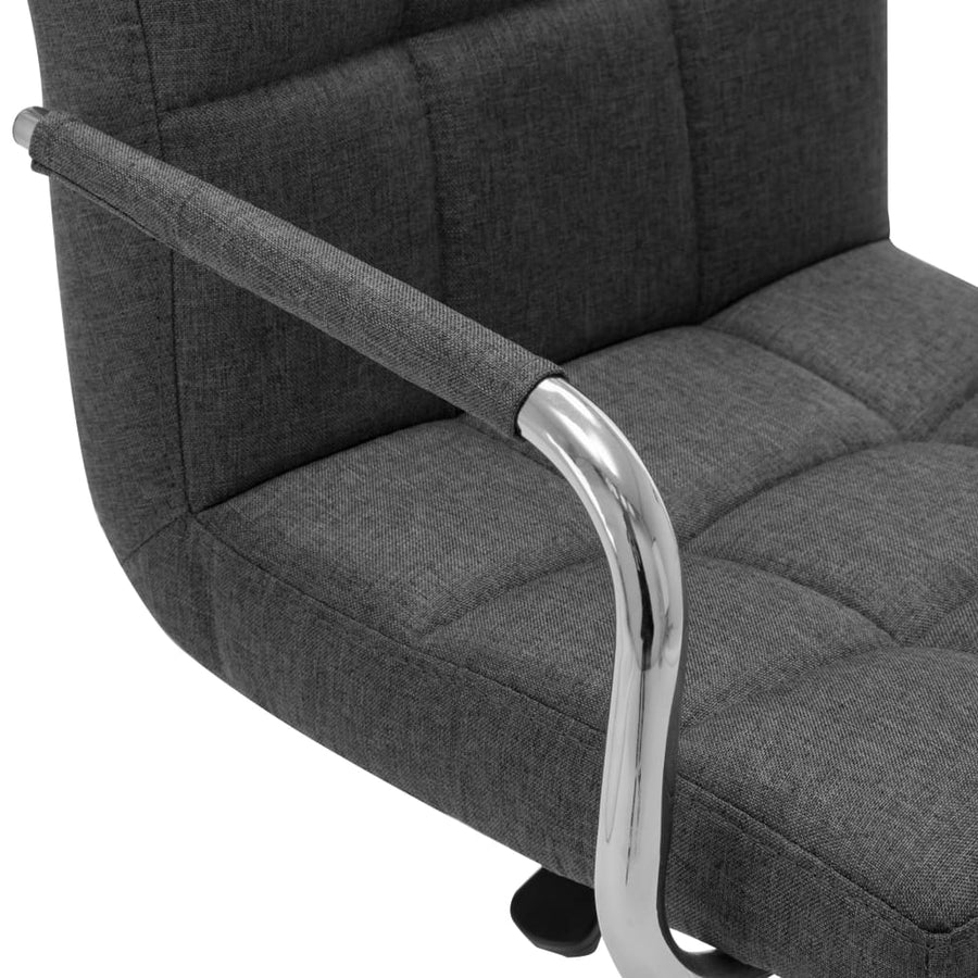 Barstoelen Stof 2 Donkergrijs