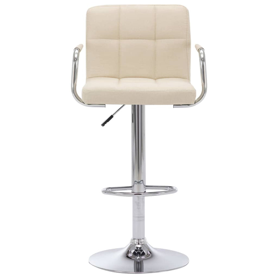 Barstoelen 2 St Stof Crème