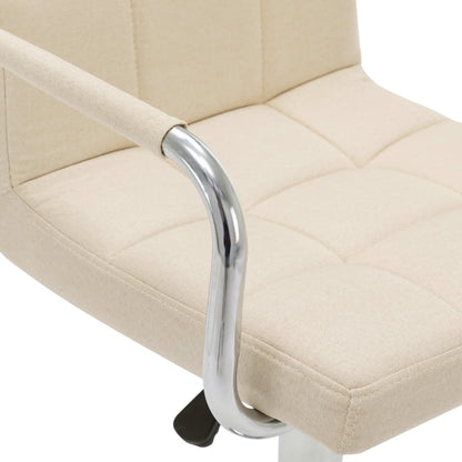 Barstoelen 2 St Stof Crème