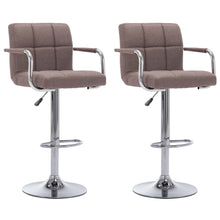 Barstoelen 2 St Stof Taupe