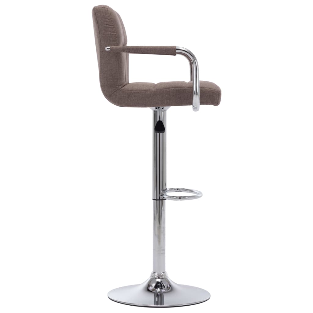 Barstoelen 2 St Stof Taupe