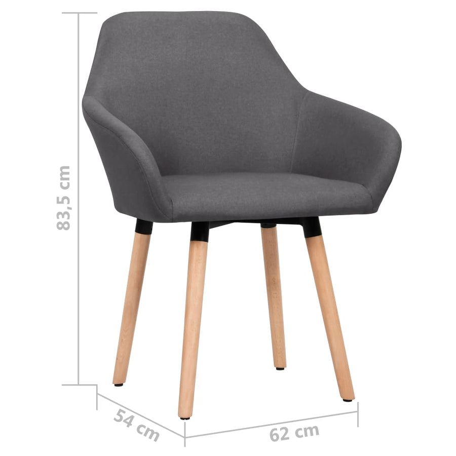 Eetkamerstoelen Stof 2