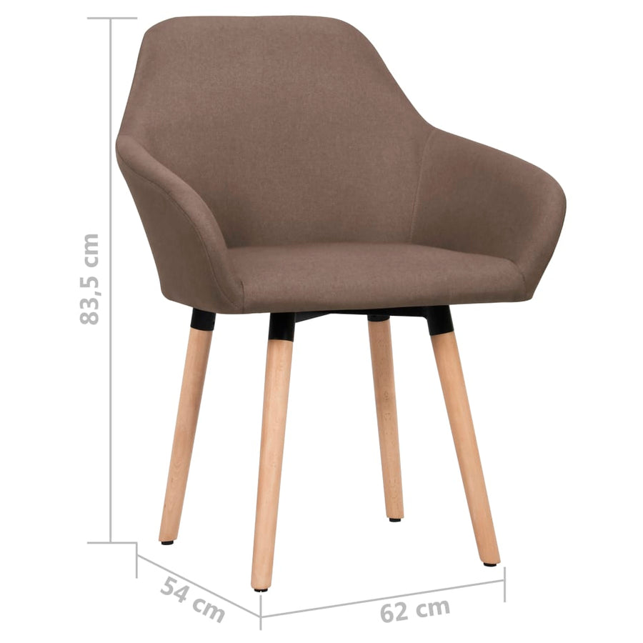 Eetkamerstoelen Stof 2