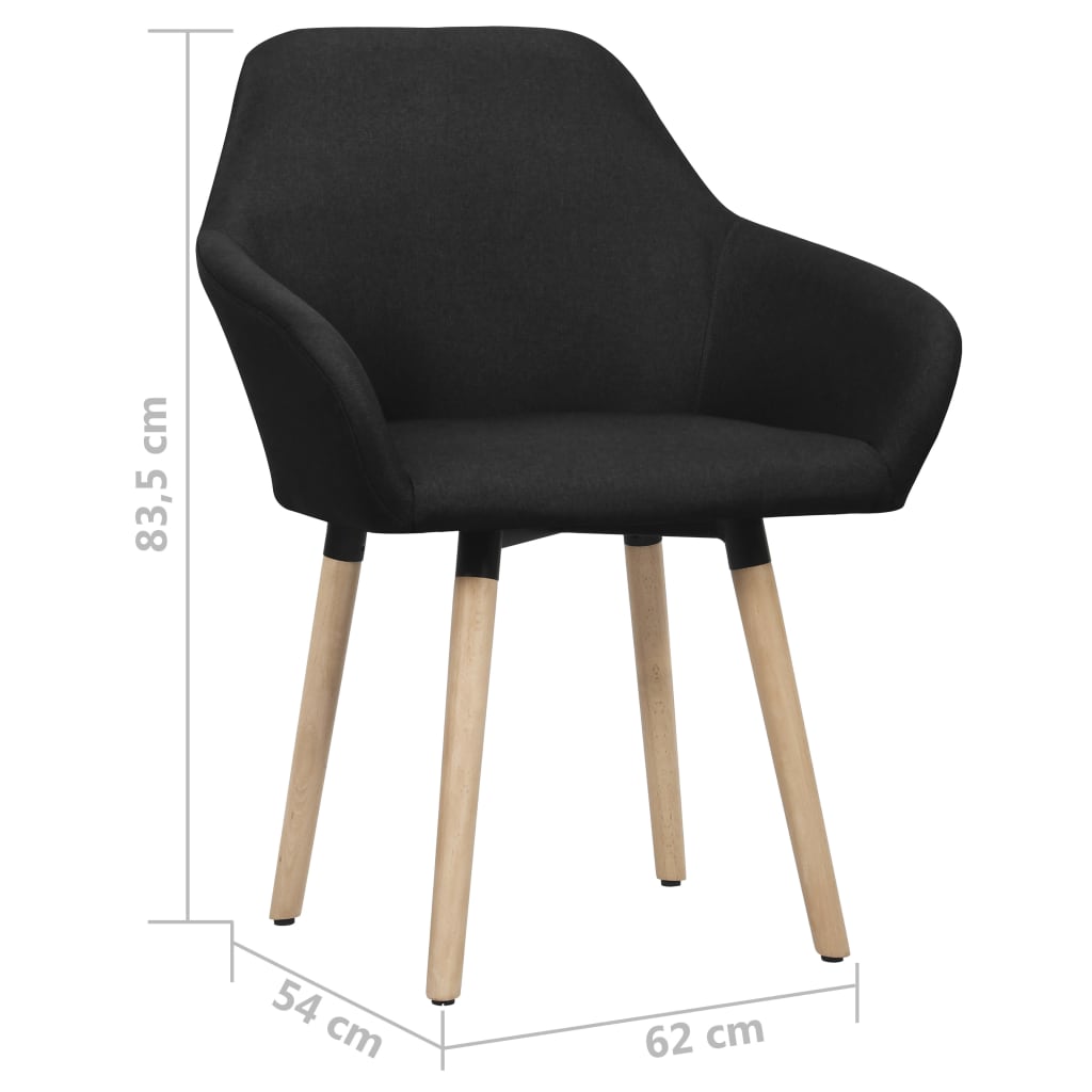 Eetkamerstoelen Stof 2