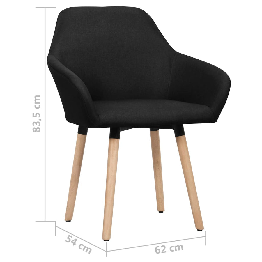 Eetkamerstoelen Stof 2