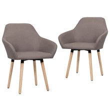 Eetkamerstoelen Draaibaar Stof 2