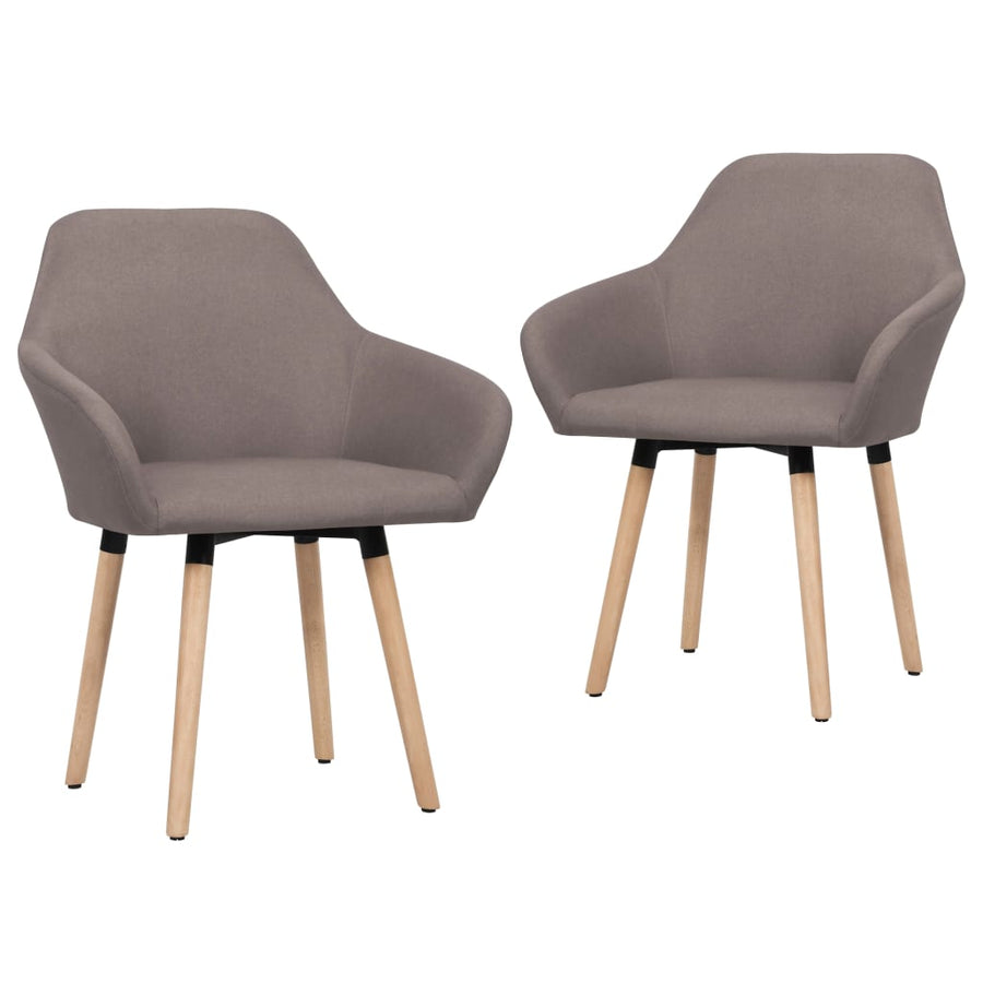 Eetkamerstoelen Draaibaar Stof 2