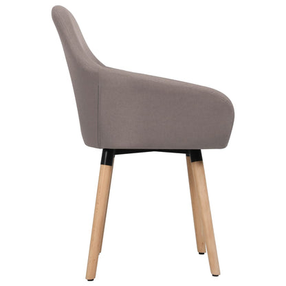 Eetkamerstoelen Draaibaar Stof 2