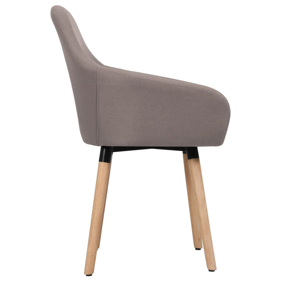 Eetkamerstoelen Draaibaar Stof 2