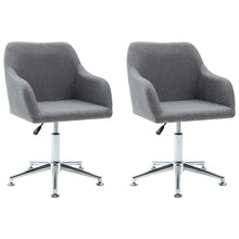 Eetkamerstoelen Draaibaar Stof 2