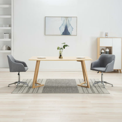 Eetkamerstoelen Draaibaar Stof 2