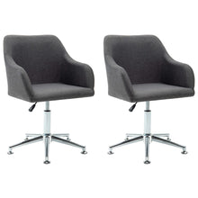 Eetkamerstoelen Draaibaar Stof 2