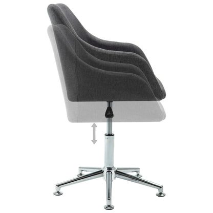 Eetkamerstoelen Draaibaar Stof 2