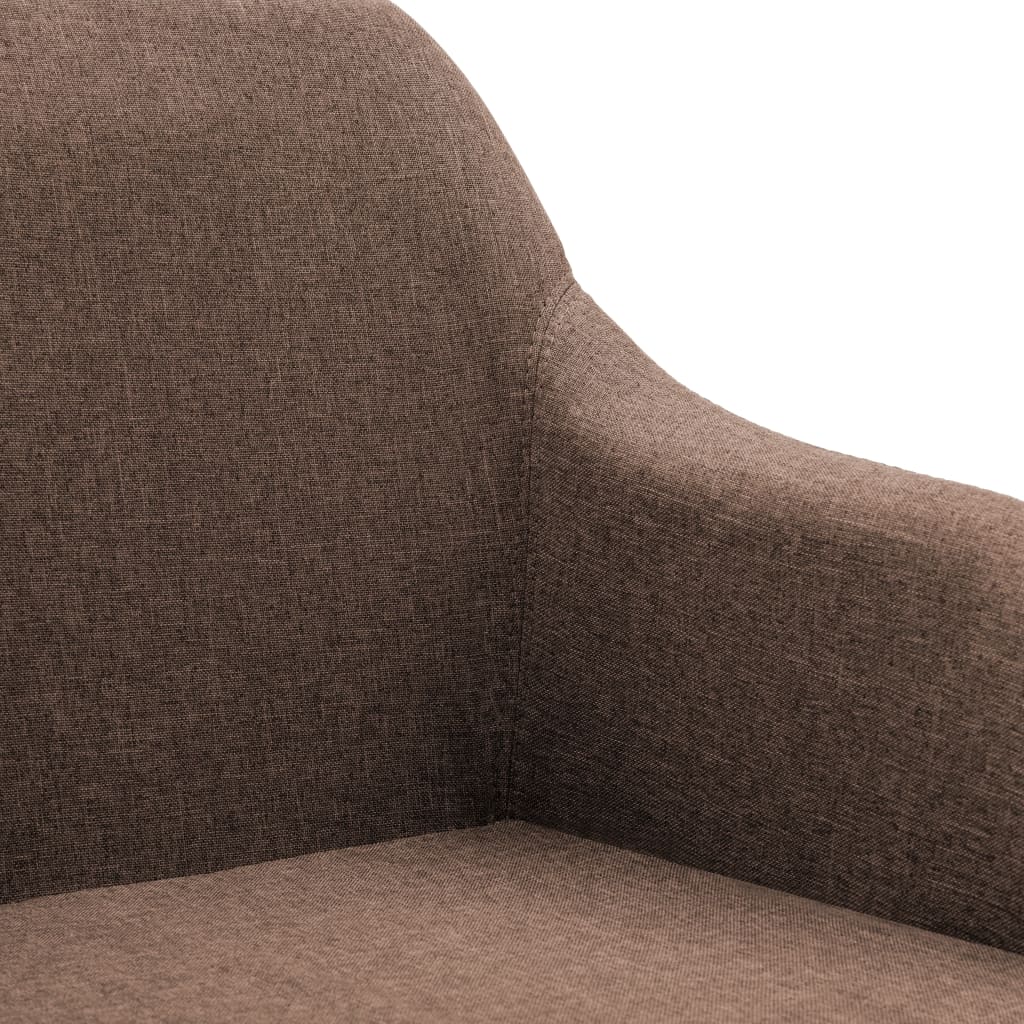 Eetkamerstoelen Draaibaar Stof 2