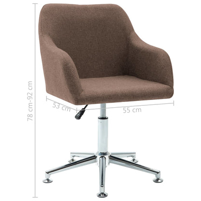 Eetkamerstoelen Draaibaar Stof 2