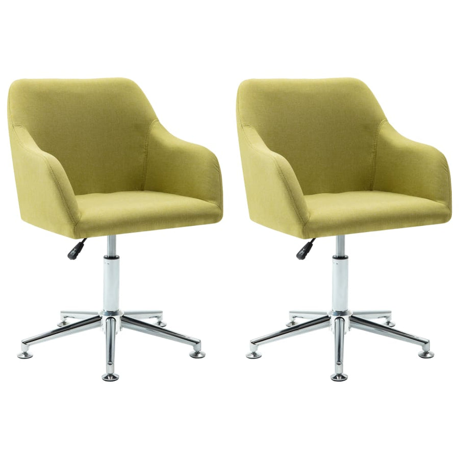 Eetkamerstoelen Draaibaar Stof 2