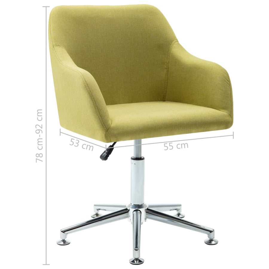 Eetkamerstoelen Draaibaar Stof 2