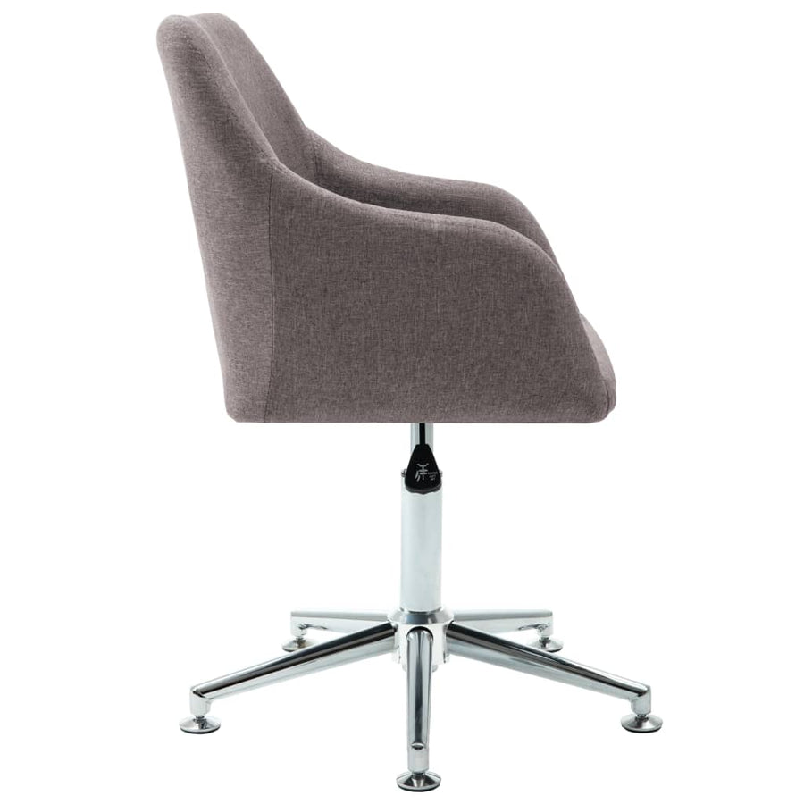 Eetkamerstoelen Draaibaar Stof 2