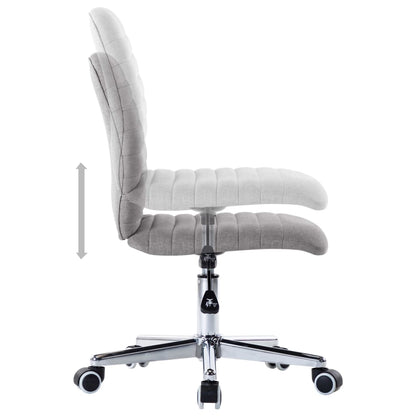Eetkamerstoelen Stof 2 Lichtgrijs