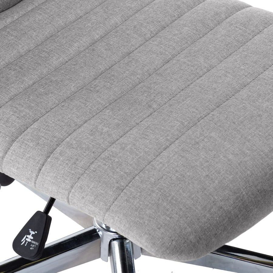 Eetkamerstoelen Stof 2 Lichtgrijs