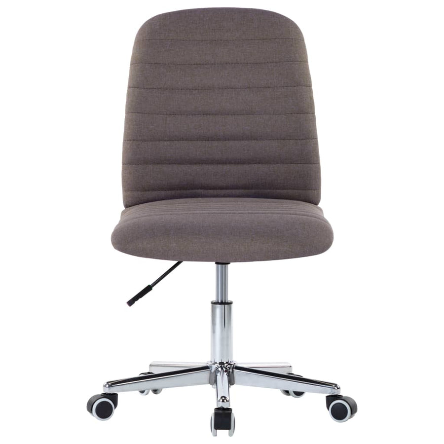 Eetkamerstoelen Draaibaar Stof 2 Taupe