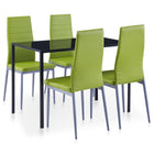 Eettafelset 5-delig groen 105x60x74 cm