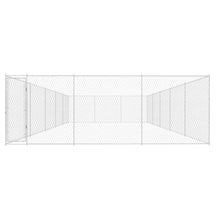 Hondenkennel Voor Buiten Gegalvaniseerd Staal 950 x 570 x 185 cm