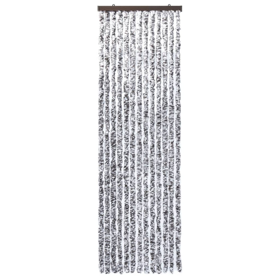 Vliegengordijn Chenille 56 x 185 cm Bruin en beige