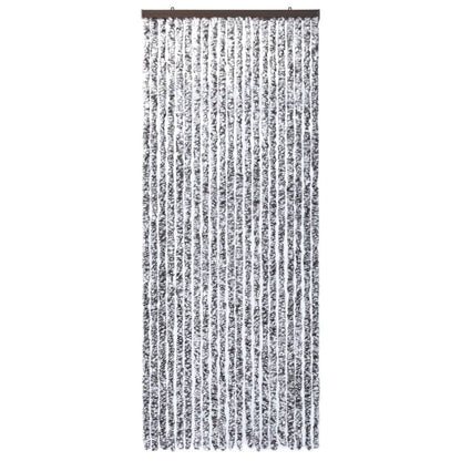 Vliegengordijn 90x220 cm chenille bruin en beige 90 x 220 cm Bruin en beige