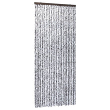 Vliegengordijn 100x220 cm chenille bruin en beige 100 x 220 cm Bruin en beige