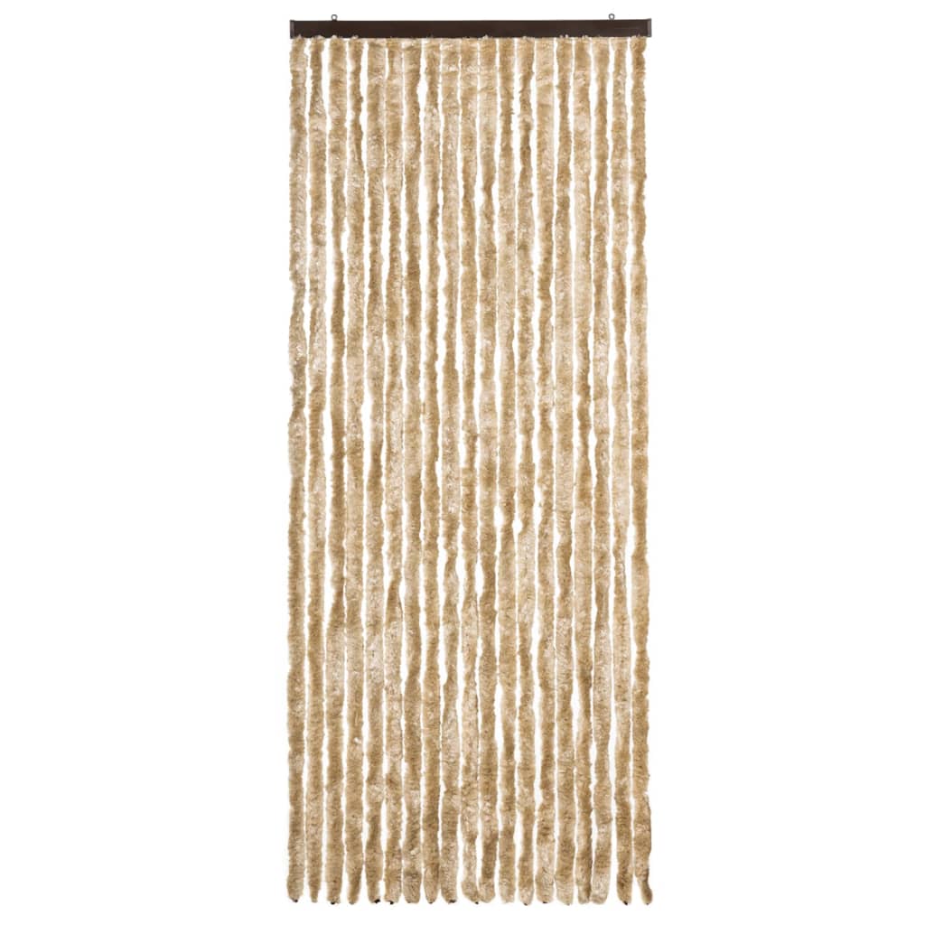 Vliegengordijn Chenille Beige 56 x 185 cm