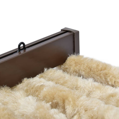 Vliegengordijn 90x220 cm chenille beige 90 x 220 cm Beige
