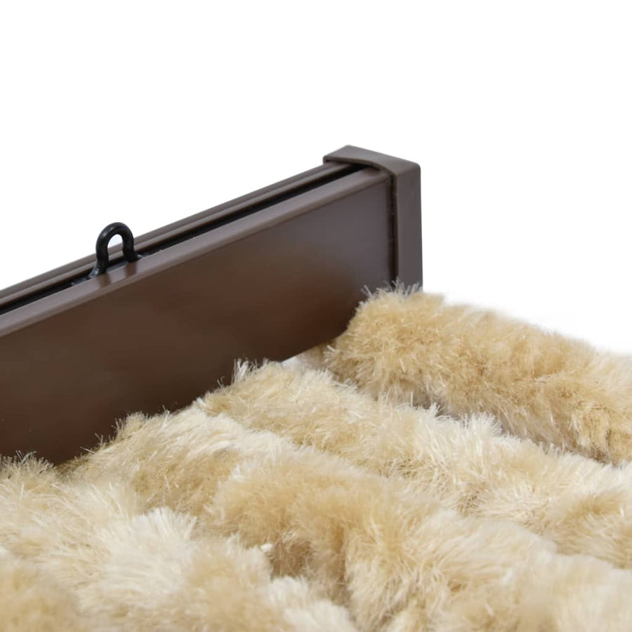 Vliegengordijn 90x220 cm chenille beige 90 x 220 cm Beige