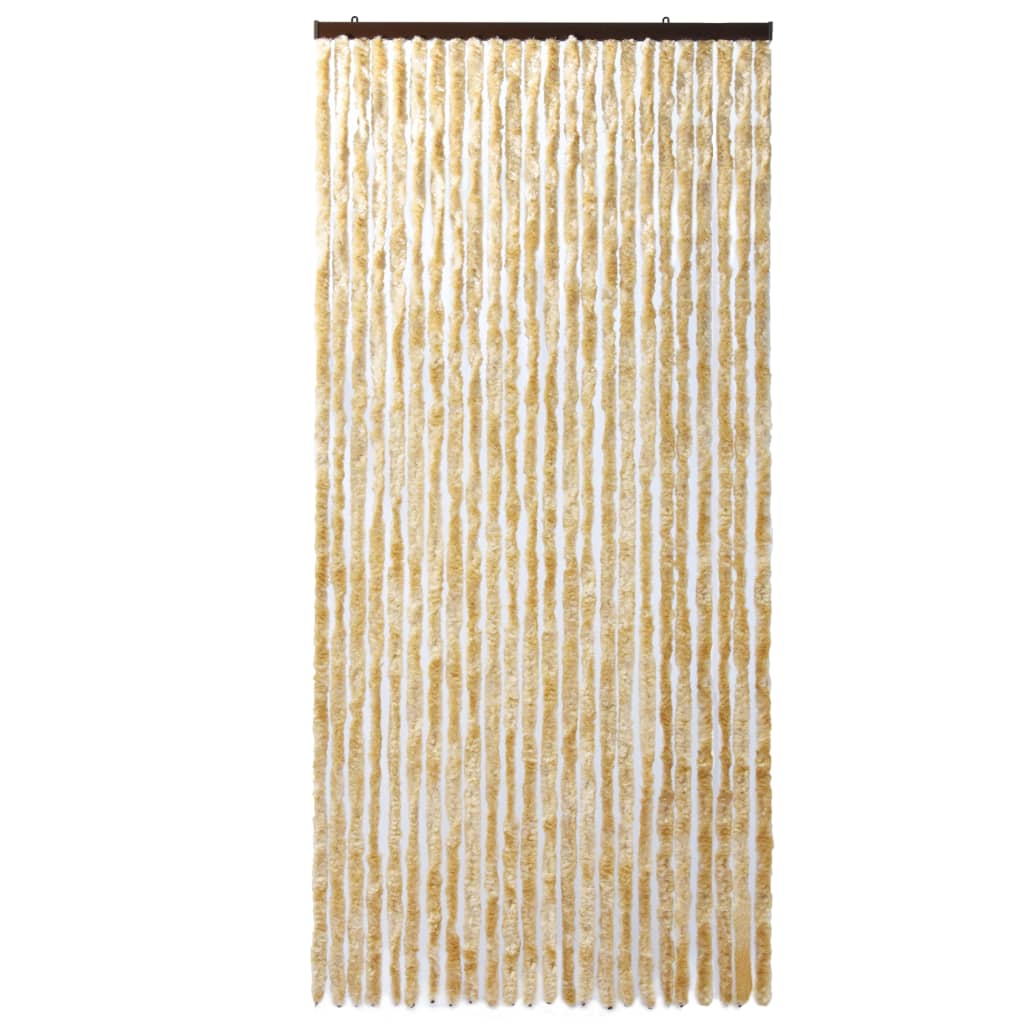 Vliegengordijn 100x220 cm chenille beige 100 x 220 cm Beige