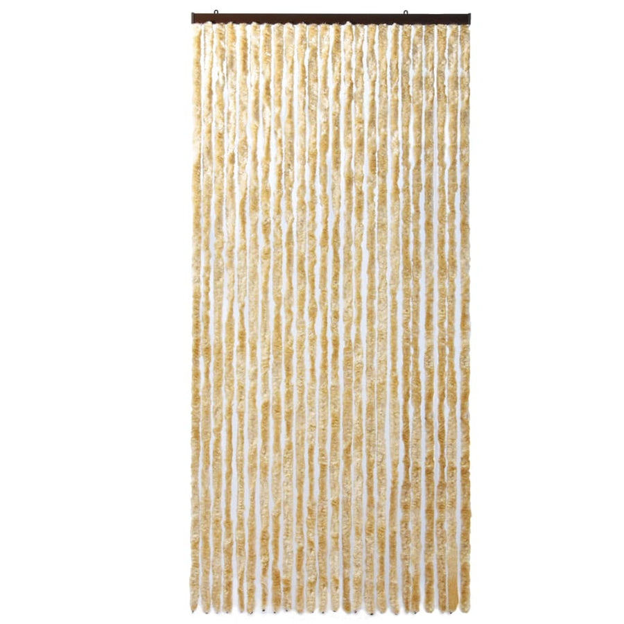 Vliegengordijn 100x220 cm chenille beige 100 x 220 cm Beige