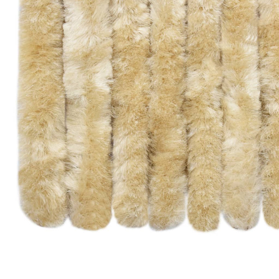 Vliegengordijn 100x220 cm chenille beige 100 x 220 cm Beige