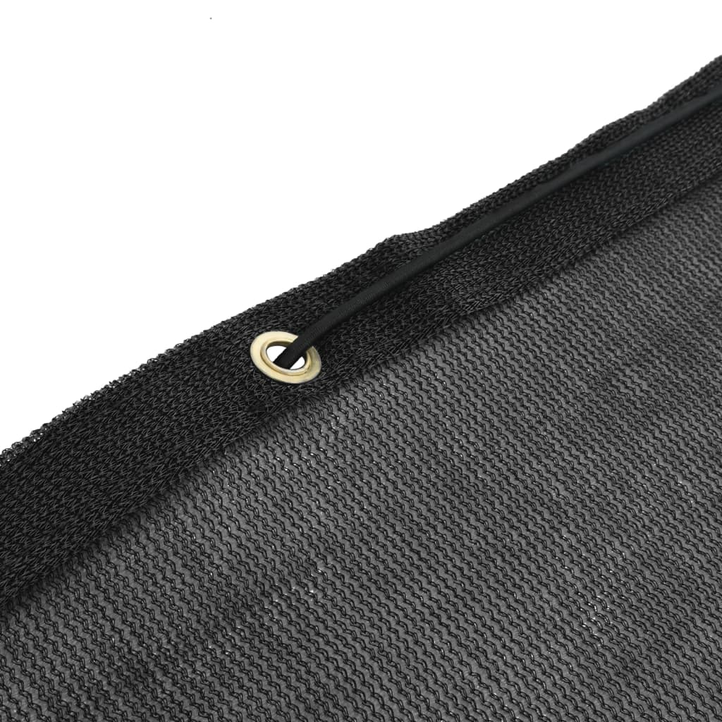 Aanhangwagennet 1,5x2,7 m HDPE zwart