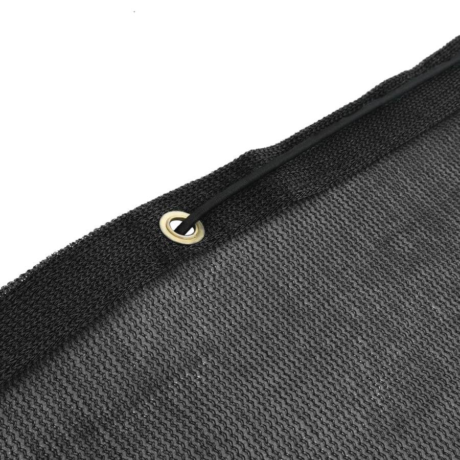 Aanhangwagennet 1,5x2,7 m HDPE zwart