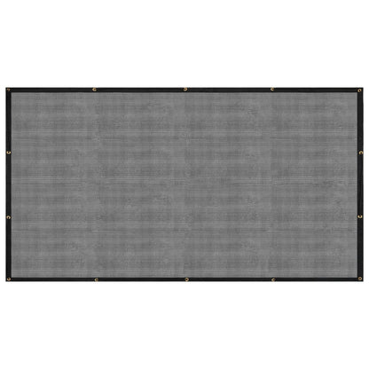Aanhangwagennet Hdpe Zwart 2 x 3 m