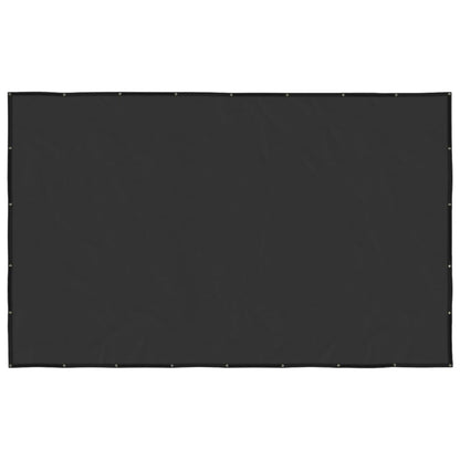 Aanhangwagennet 2,5x4 m HDPE zwart