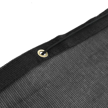 Aanhangwagennet 2,5x4 m HDPE zwart