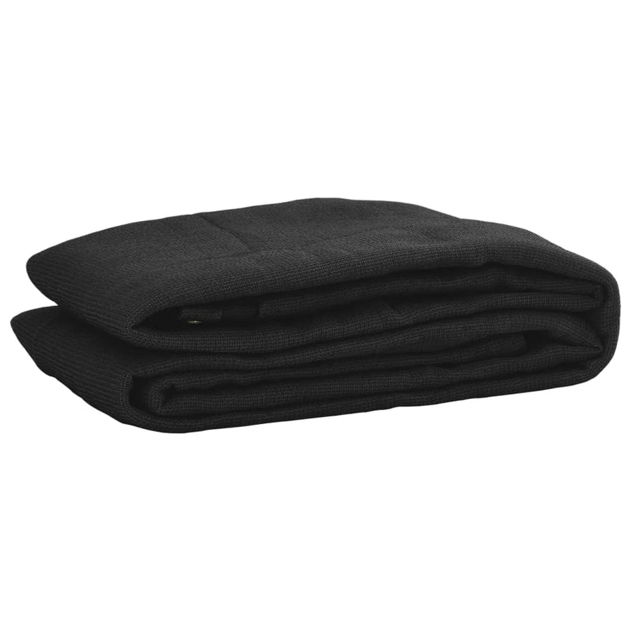 Aanhangwagennet 2,5x4,5 m HDPE zwart