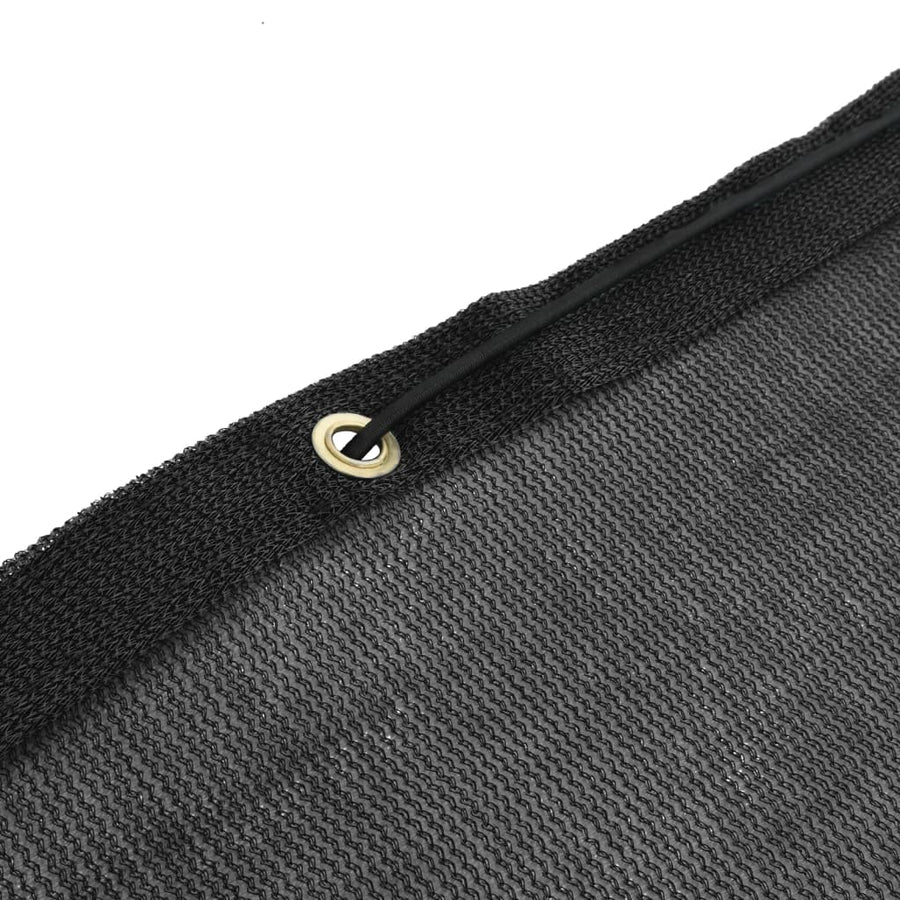 Aanhangwagennet 2,5x4,5 m HDPE zwart